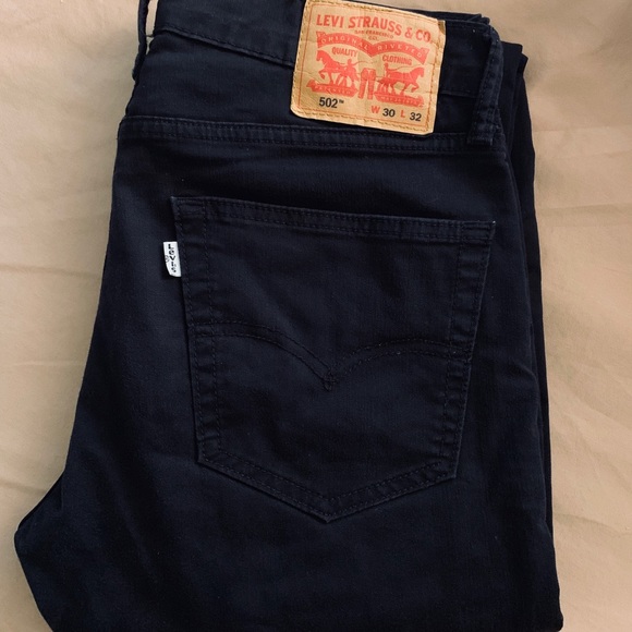 levi black jeans